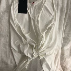 Aptitude apparel tie-back tank